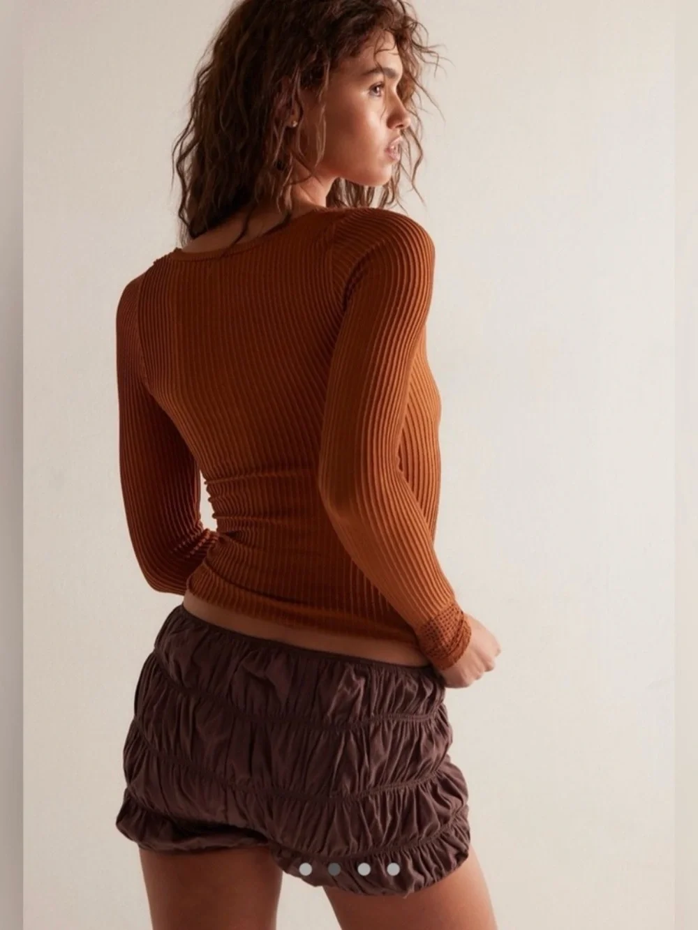 NWT Free People Dynamic Duo Long Sleeve